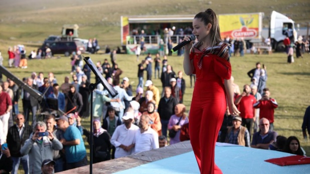 Ovit Yaylası'nda festival heyecanı, yayla göçü ile başladı