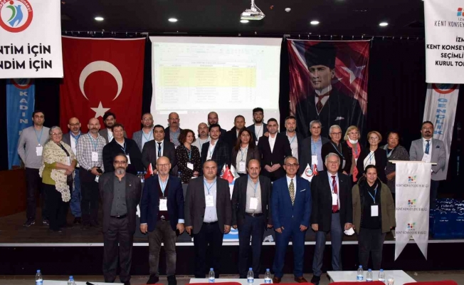 İzmir Kent Konseyleri Birliği Seçimli Genel Kurulu Aliağa’da yapıldı