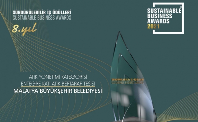 Malatya Büyükşehir entegre katı atık bertaraf tesisine ödül