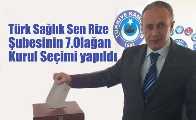 Türk Sağlık Sen Rize Şubesi Türüt'le devam dedi