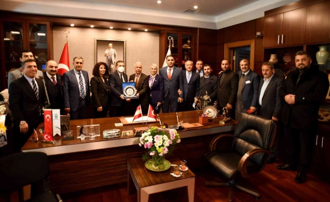 Dost Dernekler Platformu’ndan Başkan Ataç’a ziyaret