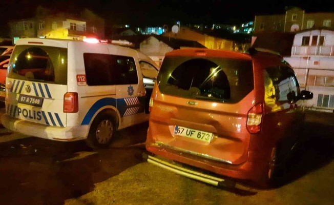 Ereğli’de 4 aracın birbirine girdiği zincirleme trafik kazası