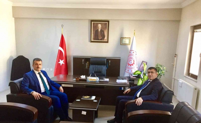 Aktekin’den Nevşehir Sanayi ve Teknoloji İl Müdürü Yusuf Şahin’e Ziyaret