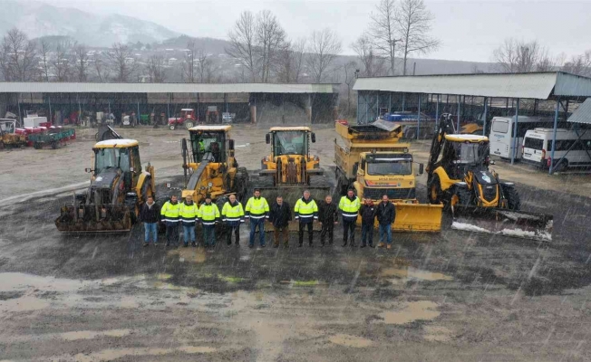 Akyazı Belediyesi karla mücadeleye hazır
