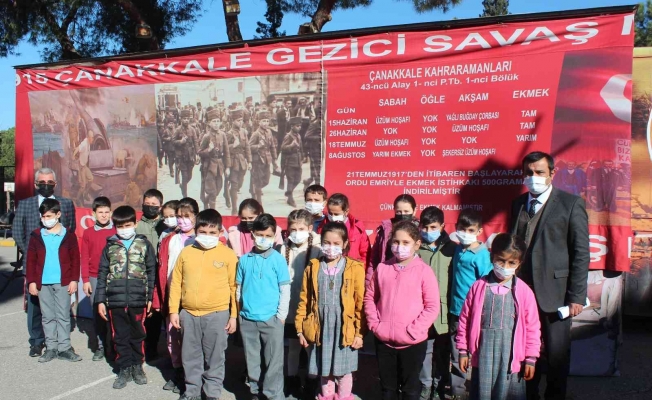 Alaşehirli öğrenciler Çanakkale Savaşlarını daha iyi anladı