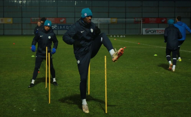 Çaykur Rizespor ara vermeden Antalyaspor hazırlıklarına başladı
