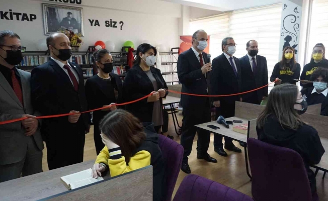 Edirne’de "Kütüphanesiz Okul Kalmayacak" projesi toplu açılış töreni