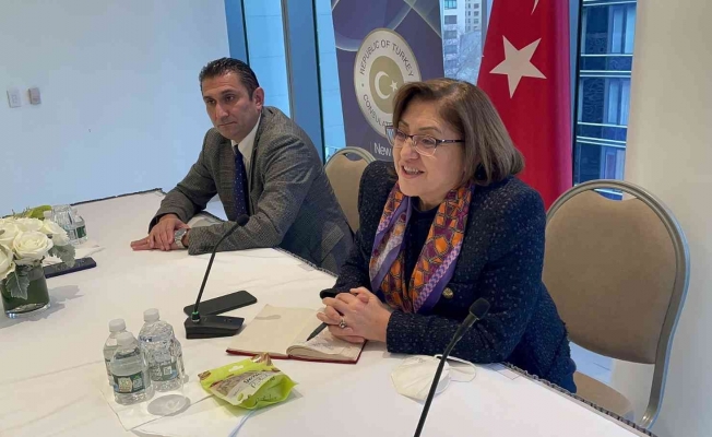 Fatma Şahin, Türk-Amerikan Toplumu temsilcileri ile bir araya geldi