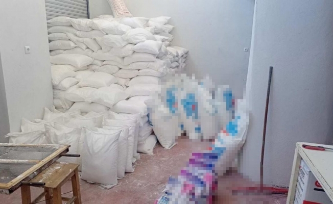 Gaziantep’te 16 ton kaçak deterjan ele geçirildi