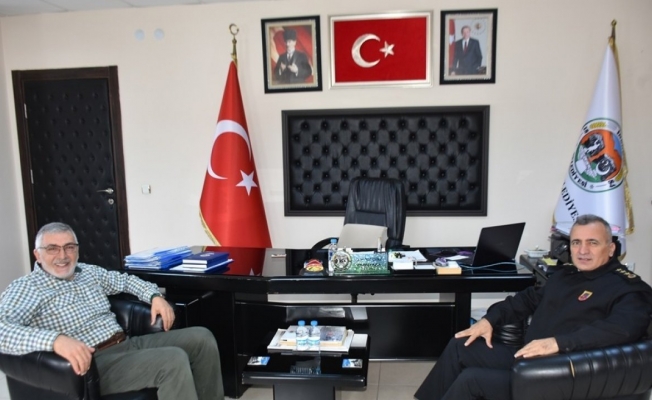 İl Jandarma Komutanı Atasoy’dan Başkan Bozkurt’a ziyaret