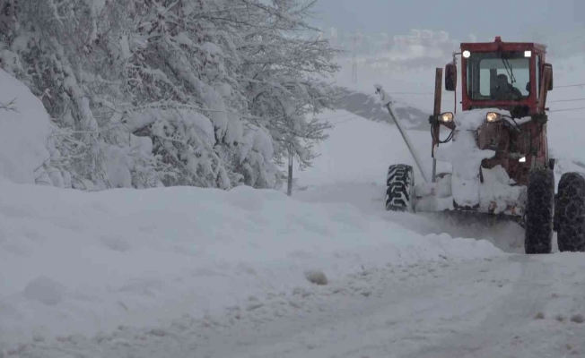 Samsun’da karla mücadele: 328 mahallenin yolu açıldı