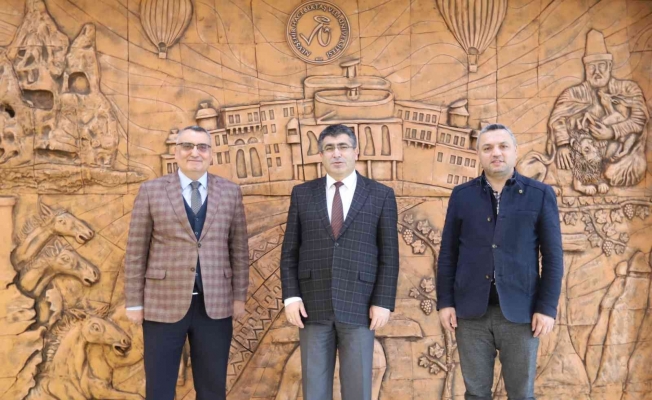 Seyrani İpek’ten NEVÜ Rektörü Prof. Dr. Semih Aktekin’e Ziyaret