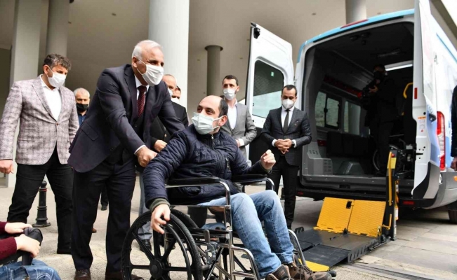 Trabzon’da engelliler için engeller bir bir aşılıyor
