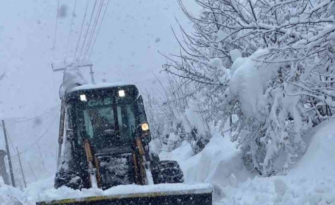 Zonguldak’ta 248 köy yolu ulaşıma kapalı