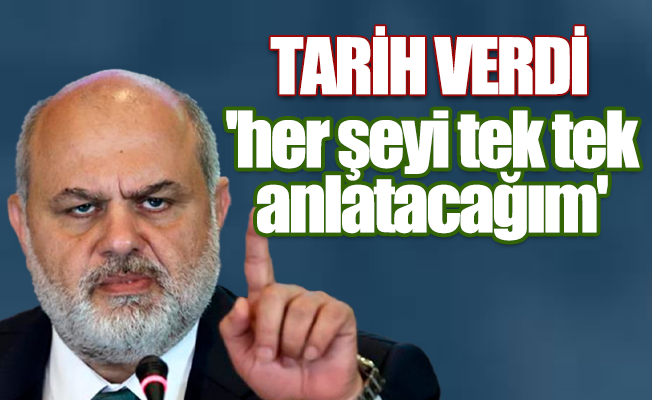 Çaykur Rizespor Başkanı Tahir Kıran tarih verdi 'Her şeyi o zaman açıklayacağım'