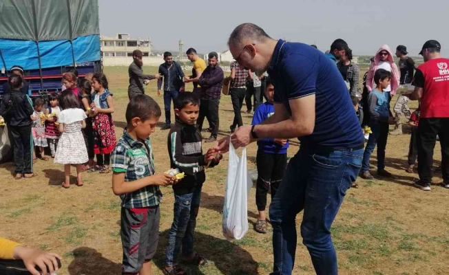 Gönüllülerden İdlib’e Ramazan yardımı