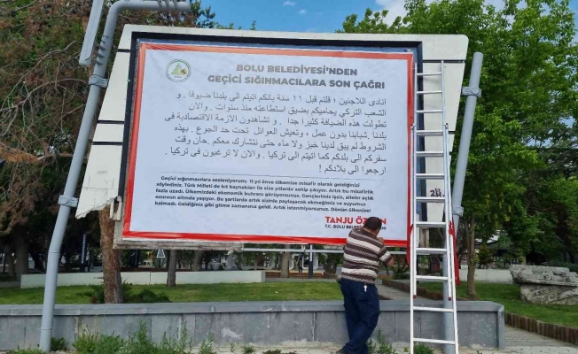 Başkan Özcan’dan “Bolu Belediyesi’nden geçici sığınmacılara son çağrı” ilanı