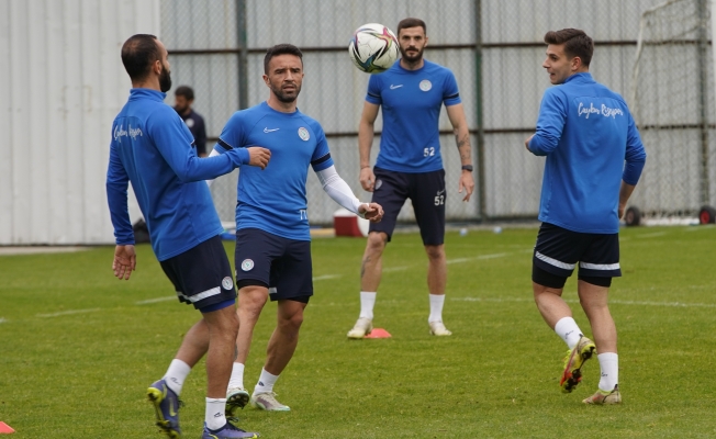 Çaykur Rizespor, Sivasspor maçı hazırlıklarını tamamladı