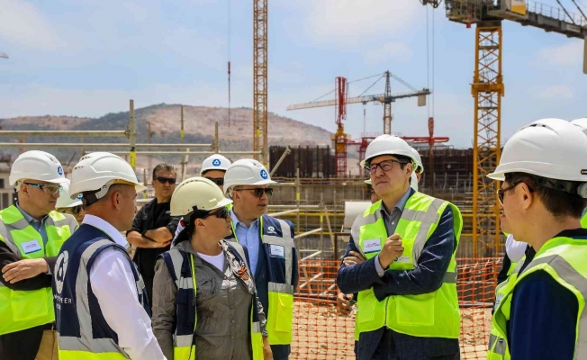 Kazakistan Enerji Bakanı Akçulakov ve beraberindeki heyet Akkuyu NGS’yi gezdi