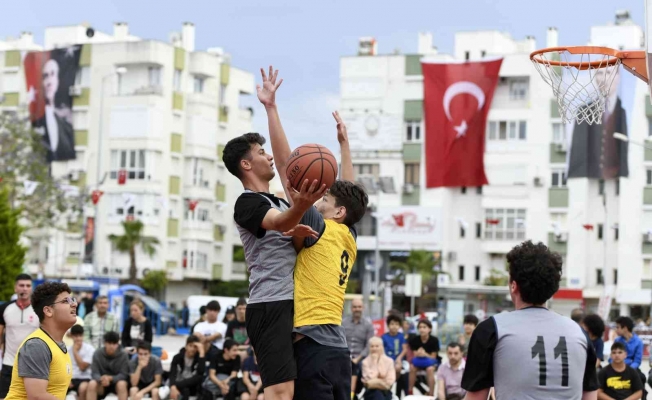 Muratpaşa’da basketbol şenliği