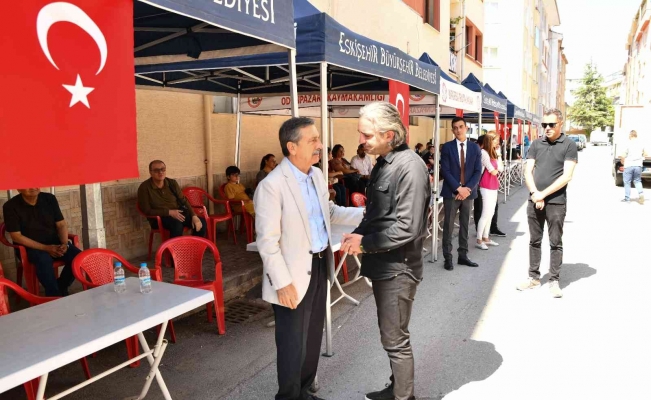 Başkan Ataç’tan şehit evine taziye ziyareti