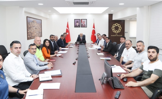Mardin’de YKS tedbirleri ele alındı