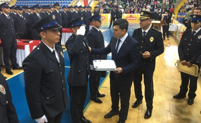 Rize POMEM’de 570 polis adayı mezun oldu