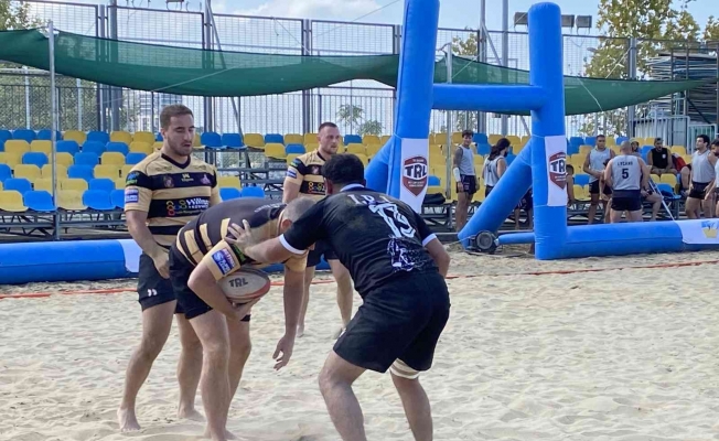 6. Uluslararası İstanbul Plaj Ragbi Lig Turnuvası Kadıköy’de başladı