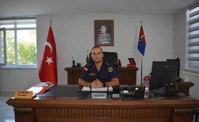 Bigadiç İlçe Jandarma Komutanı Üsteğmen Ali Akyüz görevine başladı.
