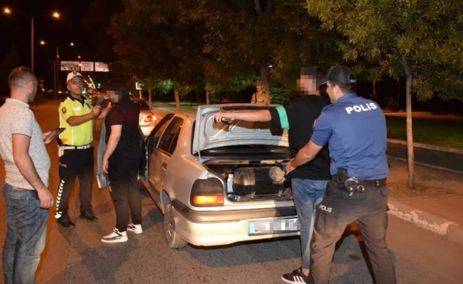 Erzincan’da 10 araç sürücüsüne 17 bin 478 TL para cezası kesildi