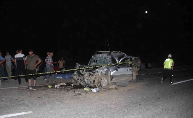 Konya’da pikap tıra arkadan çarptı: 3 ölü