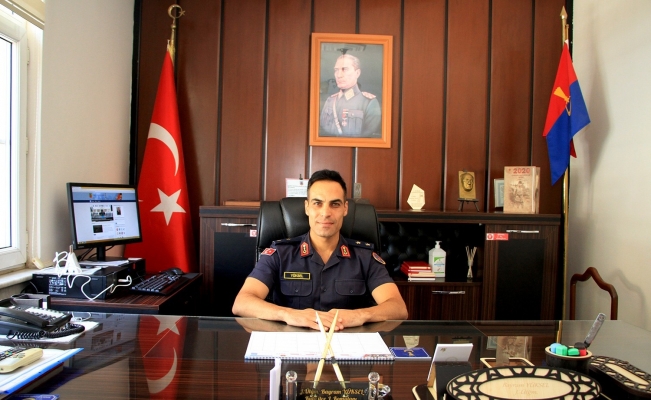 Kula’nın yeni Jandarma Komutanı Üsteğmen Yüksel göreve başladı