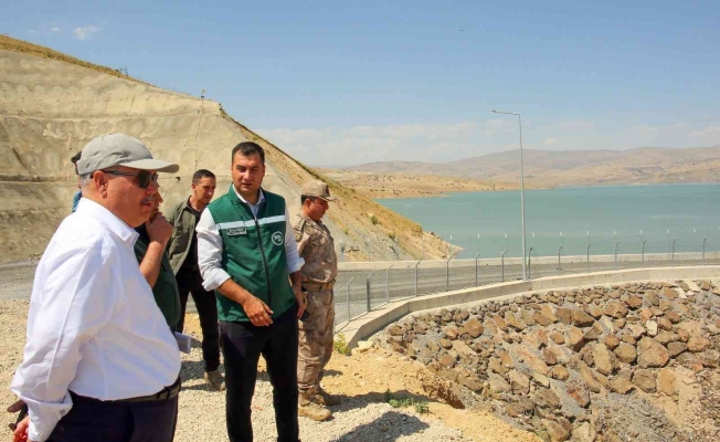 Vali Gündüzöz, Alparslan-2 Barajı’nı inceledi