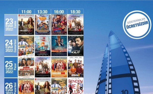 10. Bodrum Türk Filmleri Haftası başlıyor
