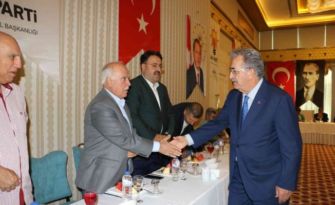 AK Parti heyeti Diyarbakır’da STK temsilcileri ve kanaat önderleriyle buluştu