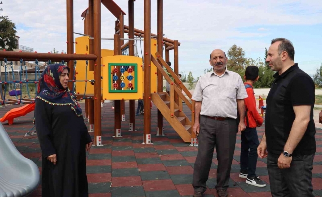 Kazım Karabekir Mahallesi modern çocuk parklarına kavuştu