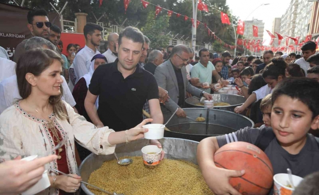 Mardin’de bulgur kaynatma etkinliği düzenlendi