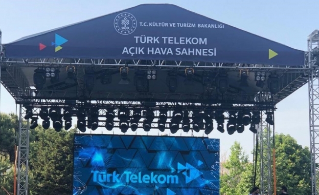 Türk Telekom Açık Hava Sahnesi’nde  sanat ve eğlence için geri sayım başladı