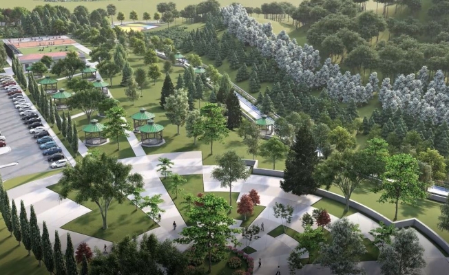 Ankara’da 130 bin metrekarelik Lodumlu Parkı’nda çalışmalar sürüyor