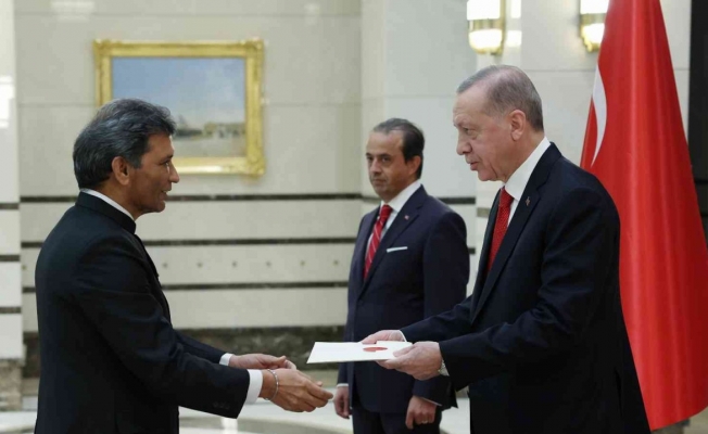 Cumhurbaşkanı Erdoğan, Hindistan Büyükelçisi Paul’u kabul etti