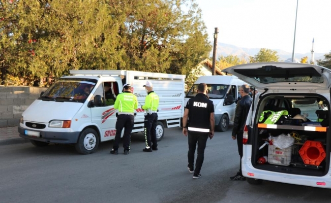 Erzincan’da 15 gün içerisinde 555 sürücüye ve 2 bin 652 plakaya ceza kesildi