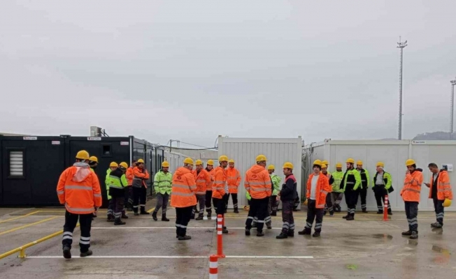 Limanda özel şirkette çalışan 40 personel işsiz kaldı