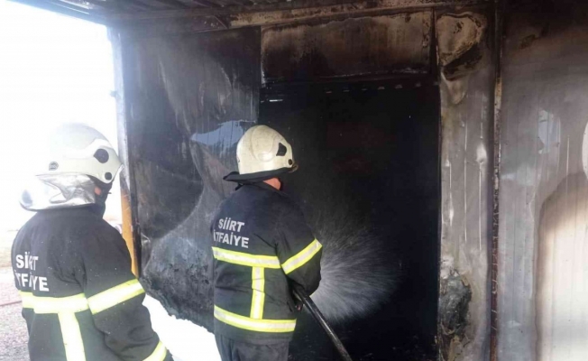 Siirt’te itfaiye ekipleri 2022 yılında 538 yangına müdahale etti