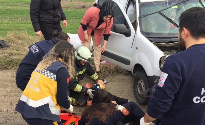 Tekirdağ’daki feci kazada can pazarı yaşandı: 2’si ağır 4 yaralı
