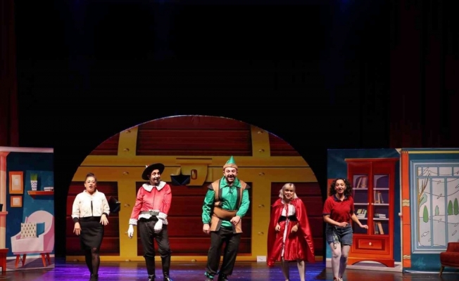 Yarıyıl tatilinde çocuklar Merkezefendi’de tiyatro ile eğleniyor