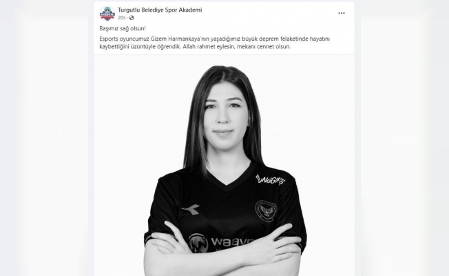 Turgutlu Belediyespor sporcusu depremde hayatını kaybetti