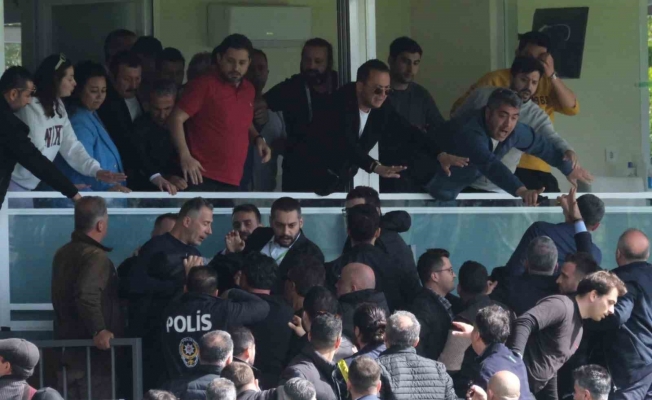Bodrumspor - Çaykur Rizespor maçı sonrası yöneticiler arasında kavga
