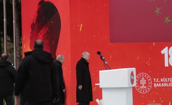 Cumhurbaşkanı Erdoğan’dan: "Asrın felaketinin üstesinden Çanakkale Ruhu ile geleceğiz"