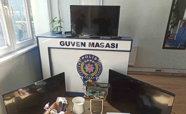 Evden televizyon ve akü çalan şahıslar JASAT’tan kaçamadı: 2 gözaltı
