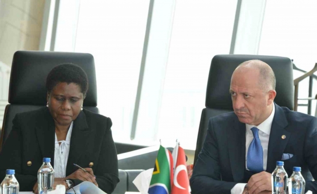 Güney Afrika Büyükelçisi Letsatsi-Duba’dan enerji sektörüne yatırım çağrısı
